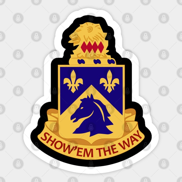 117th Cavalry Regiment wo Txt Sticker by twix123844